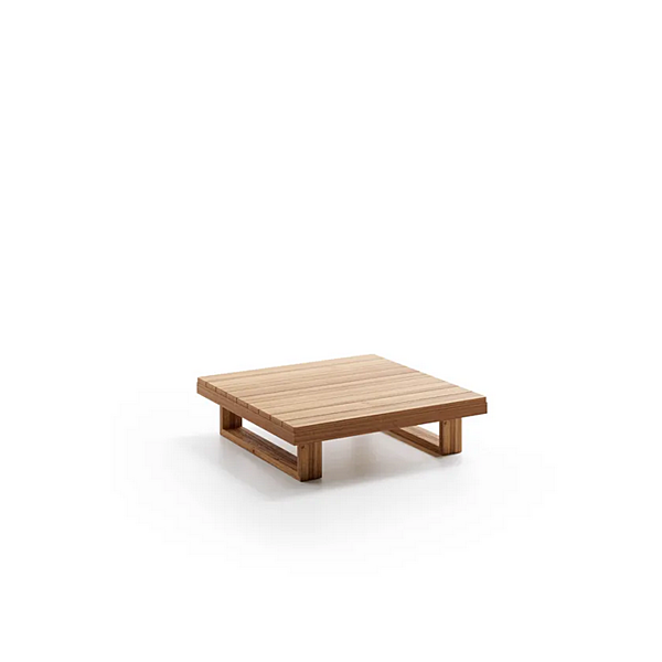 Square teak garden side table Atmosphera 9 Zero 9.0. TB factory ATMOSPHERA from Italy. Foto №4