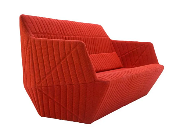 Three-seater fabric sofa Facett LIGNE ROSET 14060405 factory LIGNE ROSET from Italy. Foto №2