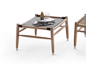 Rectangular Iroko Coffee Table Tessa Outdoor FLEXFORM factory FLEXFORM from Italy