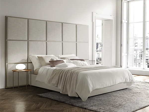 Upholstered wall panel system in Scacco A3 fabric Duomo Design factory Duomo Design from Italy. Foto №1