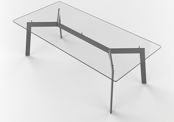 Table DESALTO Link - table 490 factory DESALTO from Italy. Foto №3