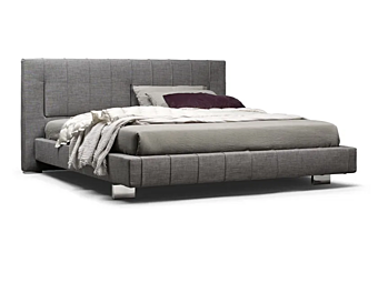 Fabric storage bed with upholstered back Molteni & C High Wave Fabric storage bed with upholstered back Molteni & C High Wave factory Molteni & C.(+VITRA) from Italy
