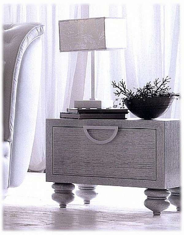 Bedside table CORTE ZARI art. 401 factory CORTE ZARI from Italy. Foto №1