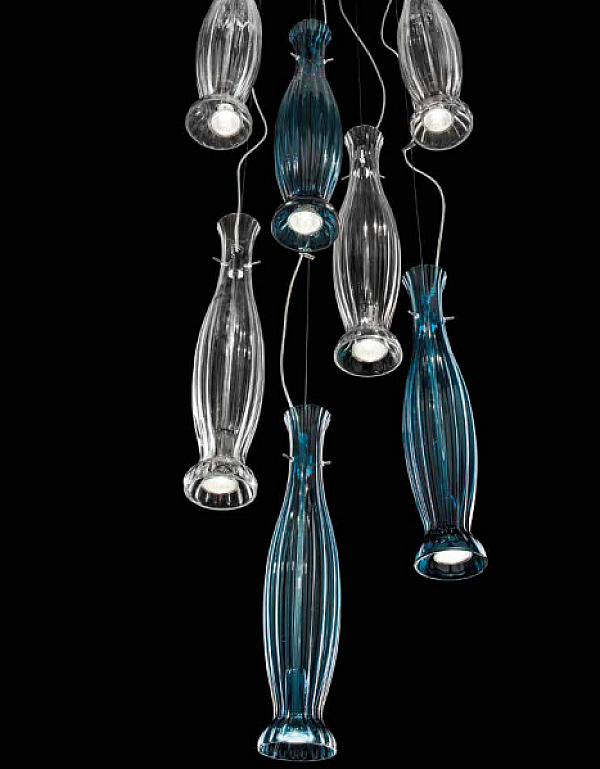 Chandelier SYLCOM 0220 factory SYLCOM from Italy. Foto №2