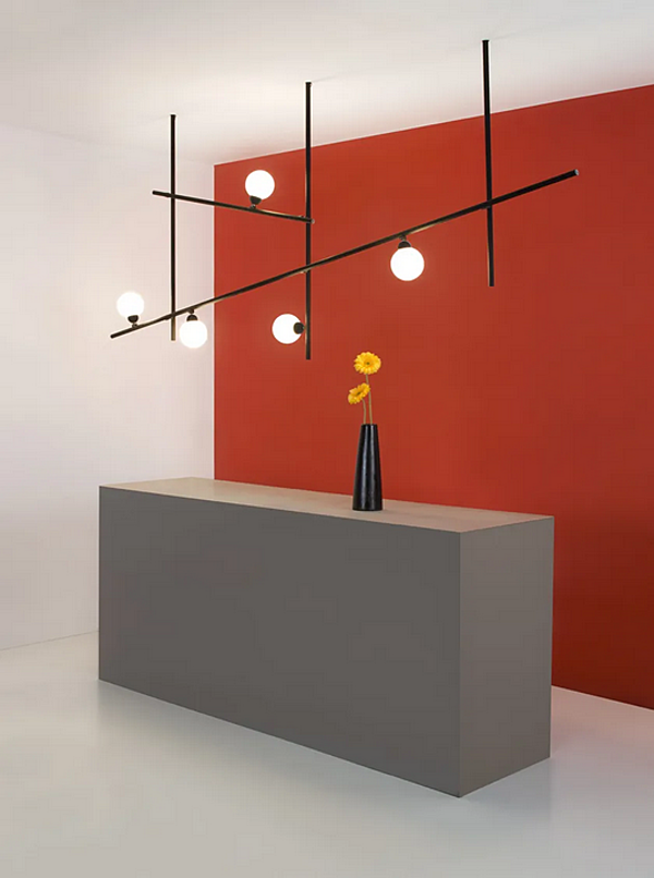 LED pendant lamp Freeline F44 Fabbian factory Fabbian from Italy. Foto №2