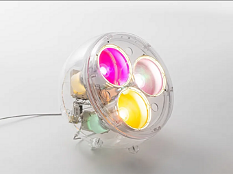 LED Table Lamp in Polycarbonate and Methacrylate Artemide Yang 0324010APP
