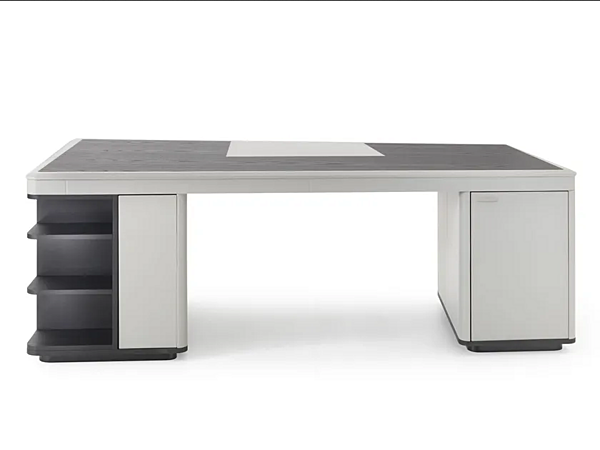 Wooden executive desk with drawers I 4 Mariani Noah factory i 4 Mariani from Italy. Foto №9