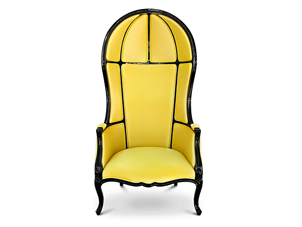 High Back Satin Armchair Namib BRABBU factory BRABBU from Italy. Foto №1