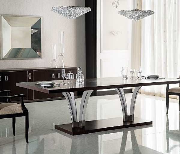 Table ANGELO CAPPELLINI Opera ORESTE rectangular 46014 factory ANGELO CAPPELLINI from Italy. Foto №4