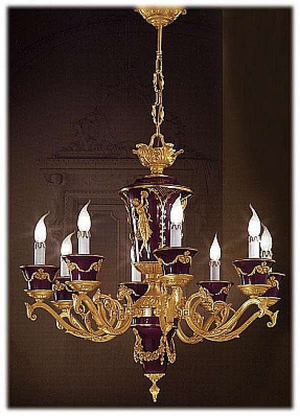 Chandelier FBAI 3185/8 factory FBAI from Italy. Foto №1