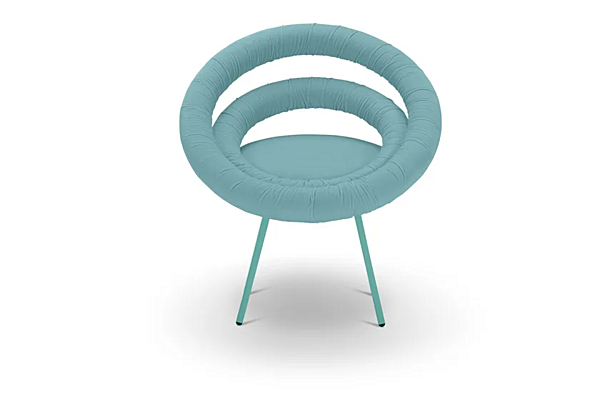 Upholstered fabric easy chair Circle Adrenalina IMB1070219, IMB1070236, IMB1070237, IMB1070239, IMB1070240, IMB1070365 factory ADRENALINA from Italy. Foto №6