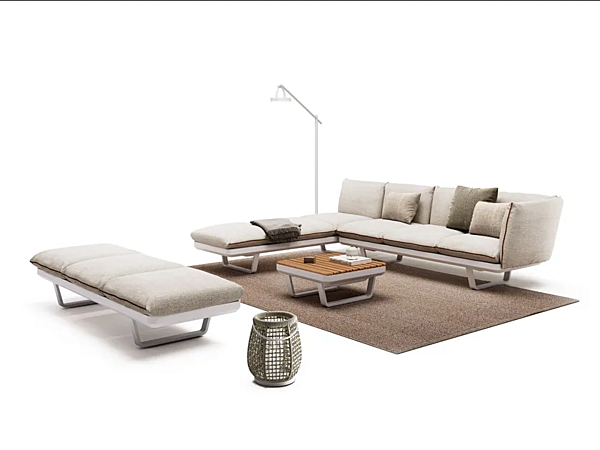 3-seater modular garden sofa Venice Atmosphera factory ATMOSPHERA from Italy. Foto №9