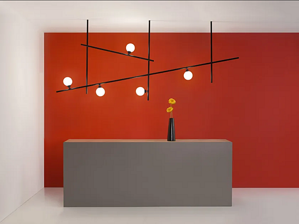 LED pendant lamp Freeline F44 Fabbian factory Fabbian from Italy. Foto №1