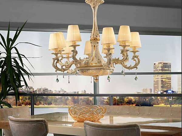 Chandelier LORENZON (F.LLI LORENZON) LL.25/AVOP/2PA/5-5F factory LORENZON (F.LLI LORENZON) from Italy. Foto №4