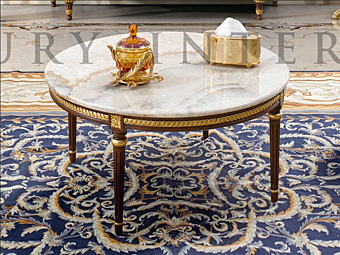 Round marble coffee table Modenese Luxury Interiors 14846 14846