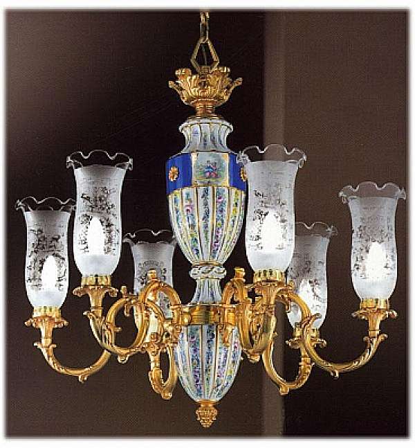 Chandelier FBAI 4016/6 factory FBAI from Italy. Foto №1