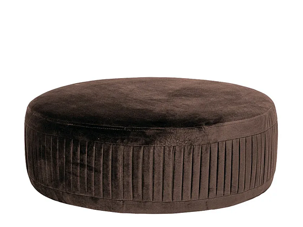 Upholstered Round Fabric Pouf Bed CASA +39 NS0002, NS0008 factory CASA +39 from Italy. Foto №2