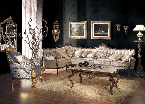 Couch ASNAGHI INTERIORS LC4606 factory ASNAGHI INTERIORS from Italy. Foto №2