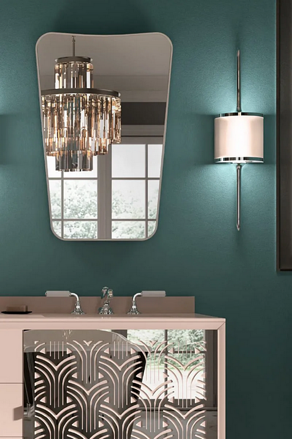 Floor standing wooden vanity unit with doors Park Avenue Cora 3A PKRCORA3AANT factory Park Avenue from Italy. Foto №7