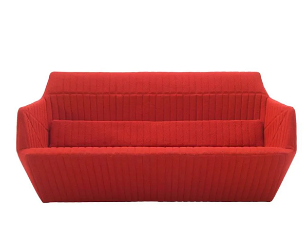 Three-seater fabric sofa Facett LIGNE ROSET 14060405 factory LIGNE ROSET from Italy. Foto №1