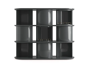 Wooden Bookcase Hide Seek Gallotti&Radice factory Gallotti & Radice from Italy