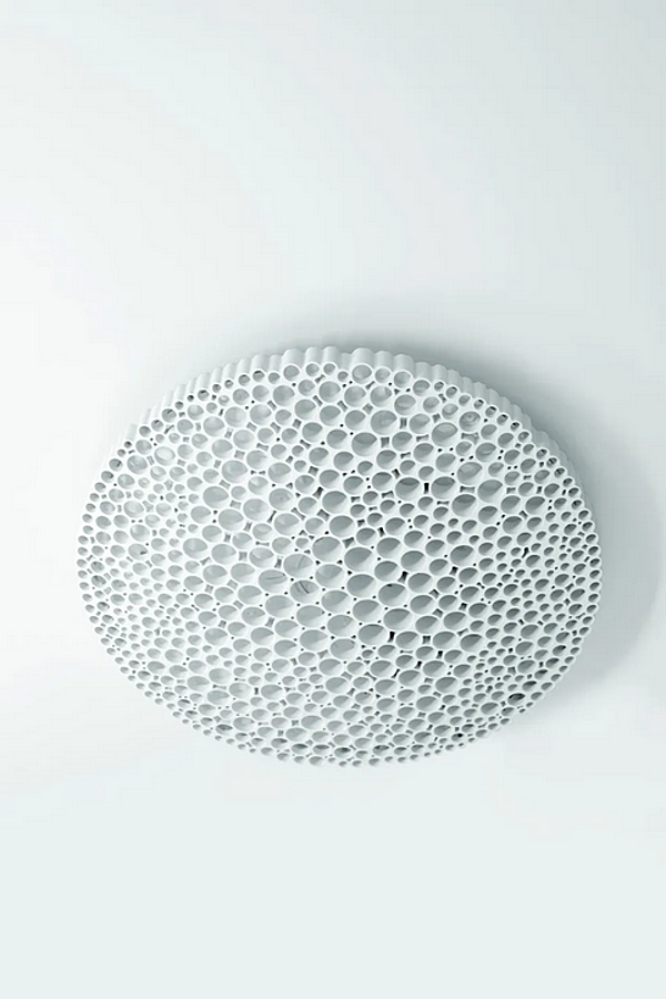 Technopolymer wall and ceiling lamp Calipso Artemide factory Artemide from Italy. Foto №7