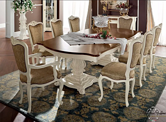 Rectangular wooden living room table Modenese Luxury Interiors 13141 factory MODENESE GASTONE from Italy