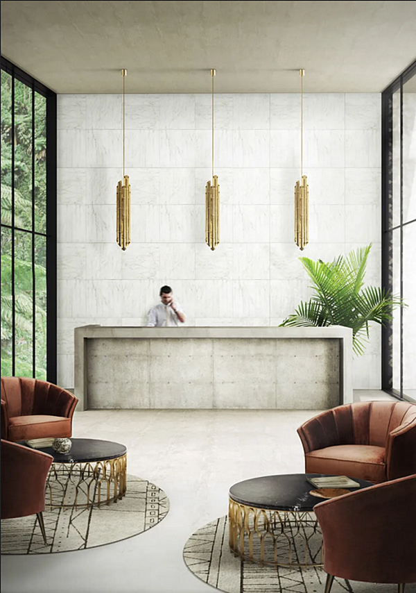 Brass Pendant Lamp Saki BRABBU factory BRABBU from Italy. Foto №3