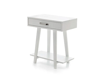 Solid wood bedside table with drawers Gervasoni LC 53 factory Gervasoni from Italy
