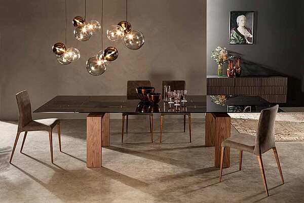 Table TONIN CASA BROOKLYN - 8000 factory TONIN CASA from Italy. Foto №4