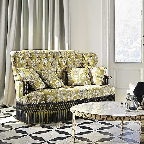 Couch ANGELO CAPPELLINI ALLURE 60109/D3II factory ANGELO CAPPELLINI from Italy. Foto №1