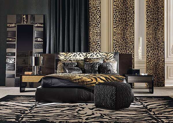Bed ROBERTO CAVALLI MORNE factory ROBERTO CAVALLI from Italy. Foto №6