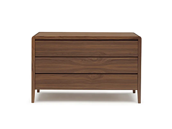 Chest of drawers with 3 drawers and veneer fronts ARTE BROTTO Leonardo L329 O L329/O Chest of drawers with 3 drawers and veneer fronts ARTE BROTTO Leonardo L329 O L329/O factory Arte Brotto from Italy