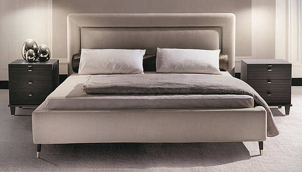 Bed ANGELO CAPPELLINI Opera RAMIRO 44900 factory ANGELO CAPPELLINI from Italy. Foto №2