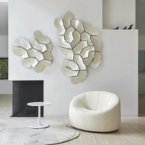 Fabric acoustic wall panel Clouds LIGNE ROSET factory LIGNE ROSET from Italy. Foto №5