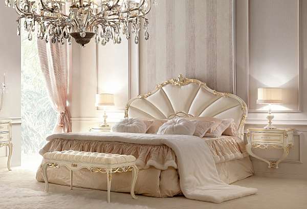 Bed SIGNORINI COCO & C. art. 9302 factory DAYTONA (by SIGNORINI&COCO) from Italy. Foto №1