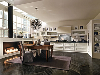 Wooden kitchen Newport Milano Martini Interiors Wooden kitchen Newport Milano Martini Interiors factory MARTINI INTERIORS from Italy