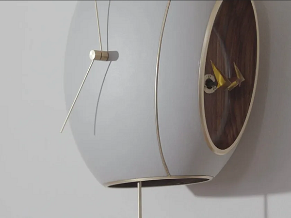 Pendulum Wall Mounted Leather Cuckoo Clock GIORGETTI factory GIORGETTI from Italy. Foto №6