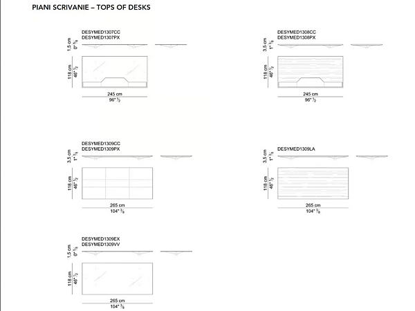 Rectangular wooden executive desk Symetria i 4 Mariani factory i 4 Mariani from Italy. Foto №15