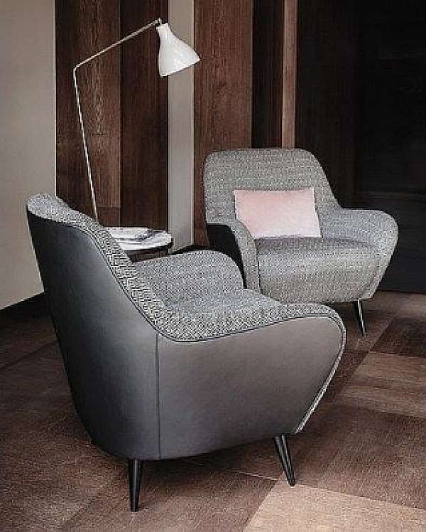 Armchair VIBIEFFE 650003 factory VIBIEFFE from Italy. Foto №2