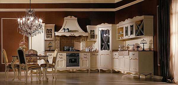 Kitchen ARTE ANTIQUA Provencal factory ARTE ANTIQUA from Italy. Foto №1