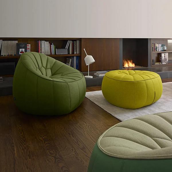 Fabric Ottoman Bean Bag LIGNE ROSET 18220105 factory LIGNE ROSET from Italy. Foto №3