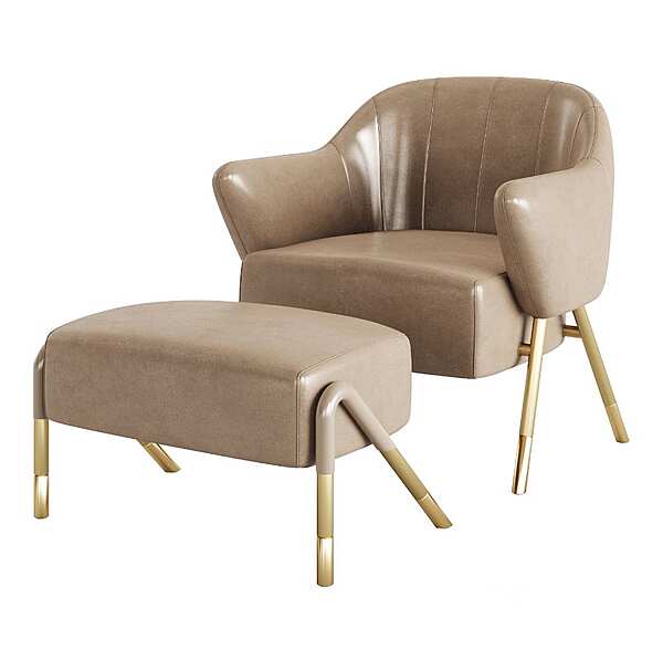 Poof ROSSATO 09-PL04 factory ROSSATO from Italy. Foto №2