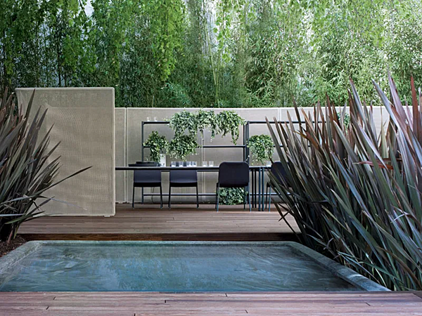 Garden partition Abri PAOLA LENTI из текстиля коллекции Abri factory PAOLA LENTI from Italy. Foto №3