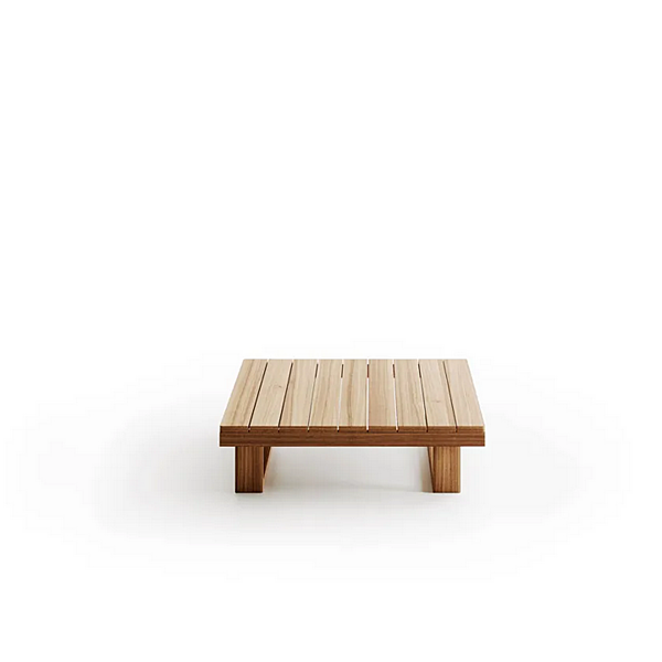 Square teak garden side table Atmosphera 9 Zero 9.0. TB factory ATMOSPHERA from Italy. Foto №5