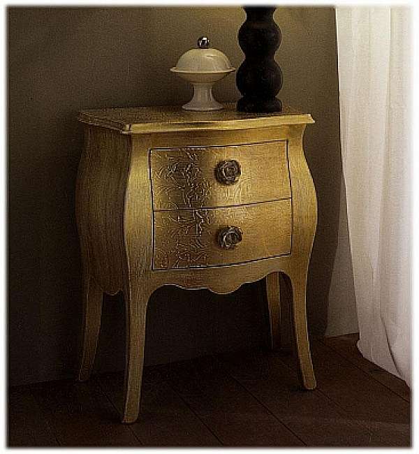 Bedside table FLORENCE ART 1353 factory FLORENCE ART from Italy. Foto №1