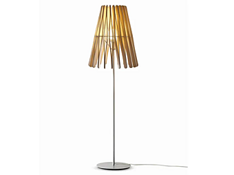 Wooden Floor Lamp Fabbian Stick Collection F23 C02 69 Wooden Floor Lamp Fabbian Stick Collection F23 C02 69 factory Fabbian from Italy