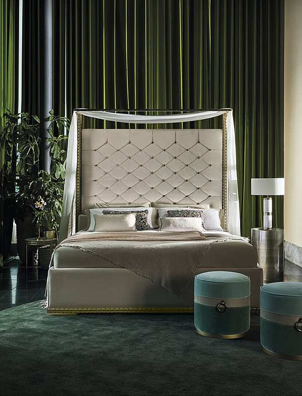 Bed ANGELO CAPPELLINI ALLURE 34200/18I factory ANGELO CAPPELLINI from Italy. Foto №3