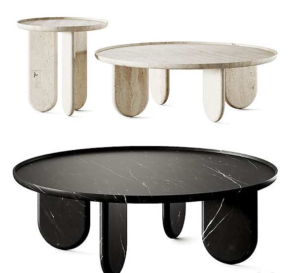 Coffee table CPRN HOMOOD Calipso 90 factory CPRN HOMOOD from Italy. Foto №3