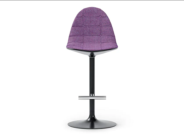 Fabric barstool with footrest CASSINA Caprice factory CASSINA from Italy. Foto №2